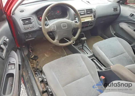 1998 Honda Civic Ex from USA, damaged, VIN 1HGEJ824XWL018497